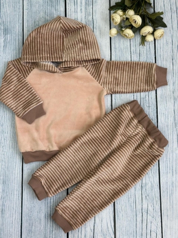 Купить оптом 117. Костюм ясельный, 80% хлопок, 20% ПЭ 80-86-92 в Котласе